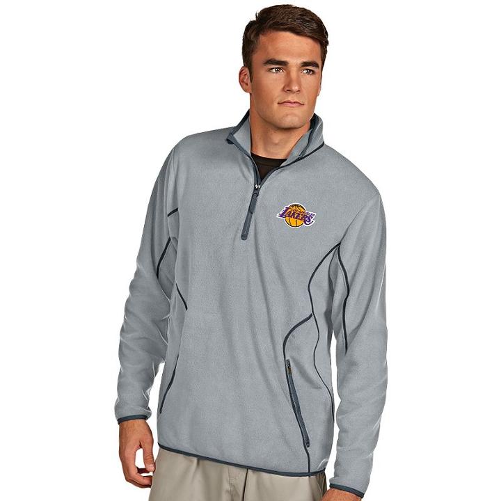 Men's Antigua Los Angeles Lakers Ice Pullover, Size: Large, Grey Other