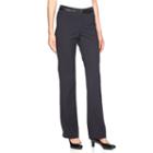 Women's Apt. 9&reg; Modern Fit Belted Dress Pants, Size: 6, Blue