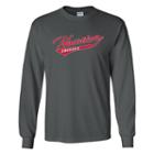 Men's Houston Cougars Mcfly Long-sleeve Tee, Size: Xl, Grey (charcoal)