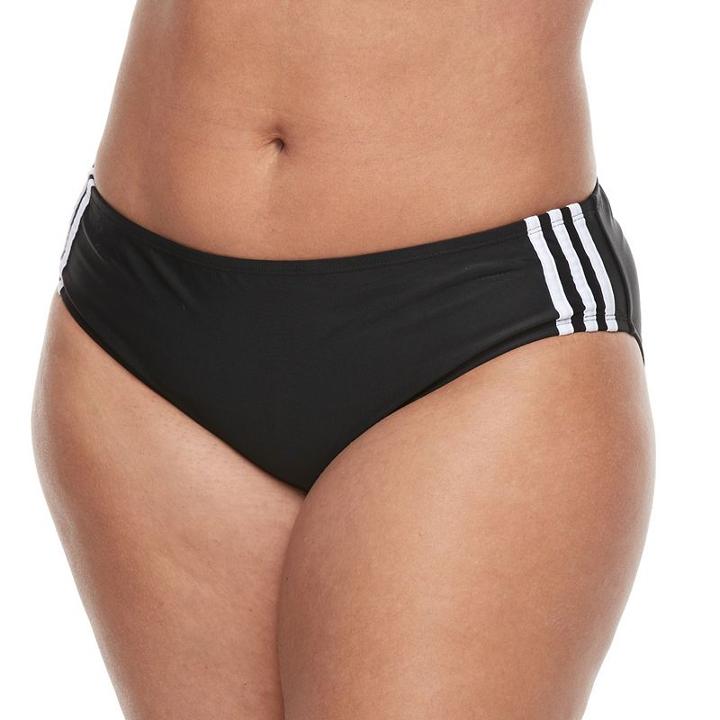 Plus Size Adidas Light As Heather Sport Hipster Bottoms, Women's, Size: 3xl, Black