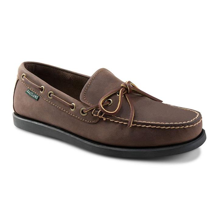 Eastland Yarmouth Camp Men's Moccasins, Size: Medium (7), Dark Brown