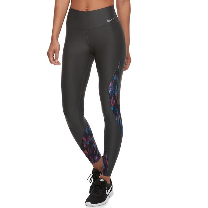 Women's Nike Power Training Tights, Size: Small, Grey