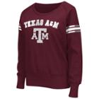 Women's Campus Heritage Texas A & M Aggies Wiggin' Fleece Sweatshirt, Size: Large, Med Red