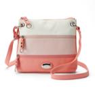 Rosetti Demi Zips Colorblock Crossbody Bag, Women's, Brt Pink
