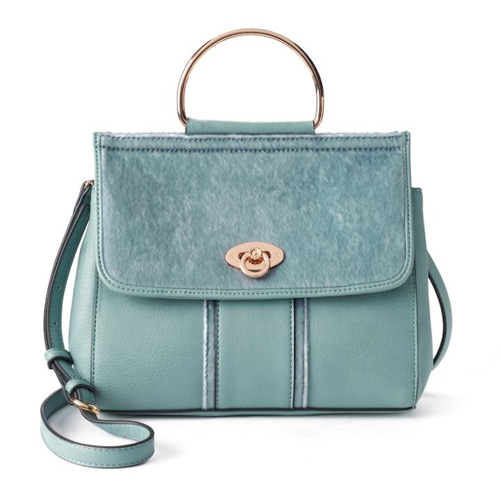 Lc Lauren Conrad Palais Satchel, Women's, Med Green