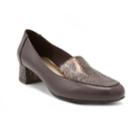 London Fog Fulton Women's High Heel Loafers, Size: Medium (6.5), Brown