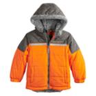 Boys 4-7 Zeroxposur Mason Quilted Midweight Jacket, Size: Large, Orange