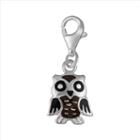 Personal Charm Sterling Silver Owl Charm, Women's