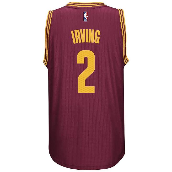 Men's Adidas Cleveland Cavaliers Kyrie Irving Nba Replica Jersey, Size: Small, Red