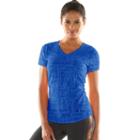 Women's Tek Gear&reg; Burnout Yoga Tee, Size: Small, Med Blue