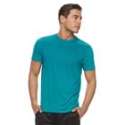 Men's Tek Gear&reg; Athletic Tee, Size: Medium, Turquoise/blue (turq/aqua)