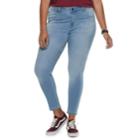 Juniors' Plus Size So&reg; Low-rise Ultimate Jeggings, Teens, Size: 20 W, Blue