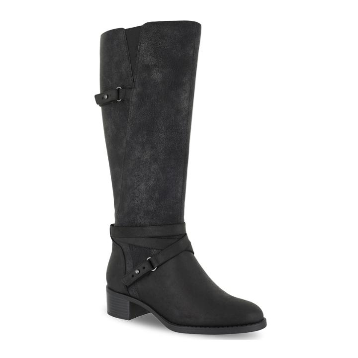 Easy Street Carlita Women's Knee High Boots, Size: 7.5 Wide, Oxford