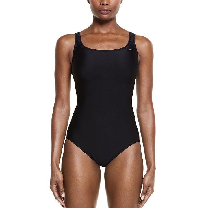 Women's Nike Epic Trainer One-piece Swimsuit, Size: Medium, Black