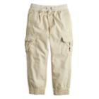 Boys 4-7x Sonoma Goods For Life&trade; Casual Jogger Pants, Size: 7x, Med Beige