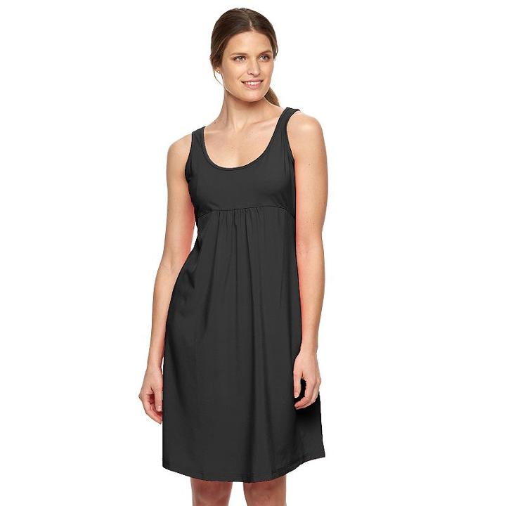 Women's Columbia Zephyr Heights Babydoll Dress, Size: Xs, Grey (charcoal)