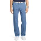 Men's Izod Straight-fit Performance Plus Flat-front Chino Pants, Size: 38x30, Dark Blue