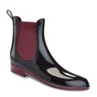 Henry Ferrera Clarity Women's Chelsea Water-resistant Rain Boots, Size: 6, Black
