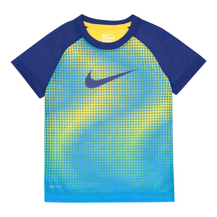 Boys 4-7 Nike Dri-fit Raglan Tee, Boy's, Size: 4, Brt Yellow