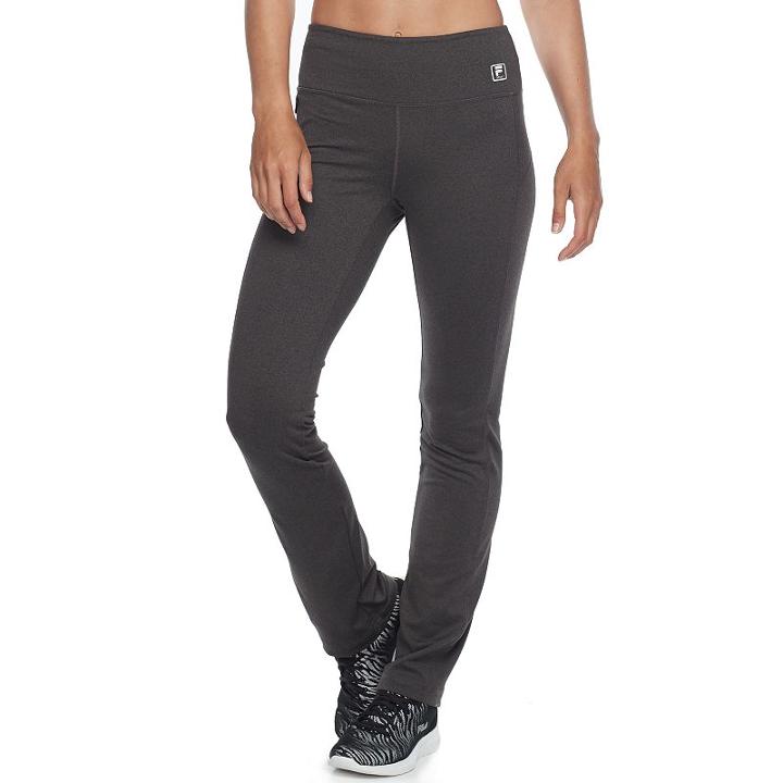 Women's Fila Sport&reg; Slim & Straight Pants, Size: Small, Light Grey