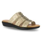 Easy Street Nori Women's Sandals, Size: Medium (7), Gold