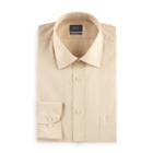 Big & Tall Arrow Solid Textured Dress Shirt, Men's, Size: 17 37/8t, Med Beige