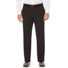 Men's Savane Complete Comfort Modern-fit Flat-front Khaki Pants, Size: 34x30, Dark Grey