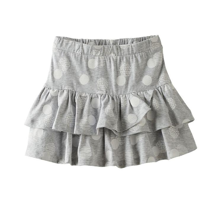 Girls 4-10 Jumping Beans&reg; Tiered Skort, Girl's, Size: 5, Light Grey