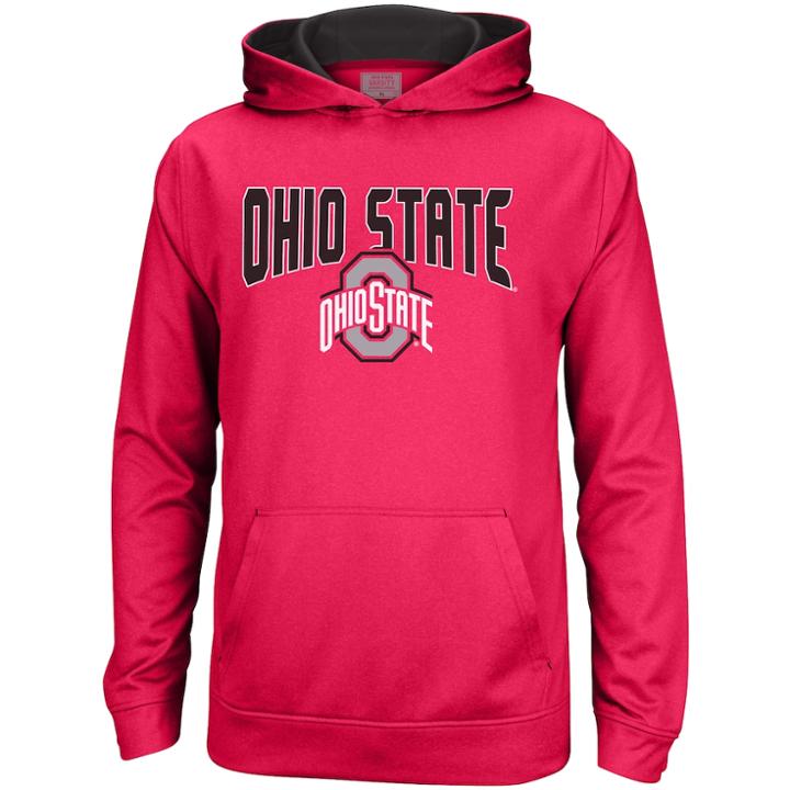 Boys 4-7 Ohio State Buckeyes Foundation Hoodie, Size: M 5-6, Brt Red