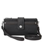 Relic Vicky Contrast Convertible Checkbook Wallet, Women's, Black