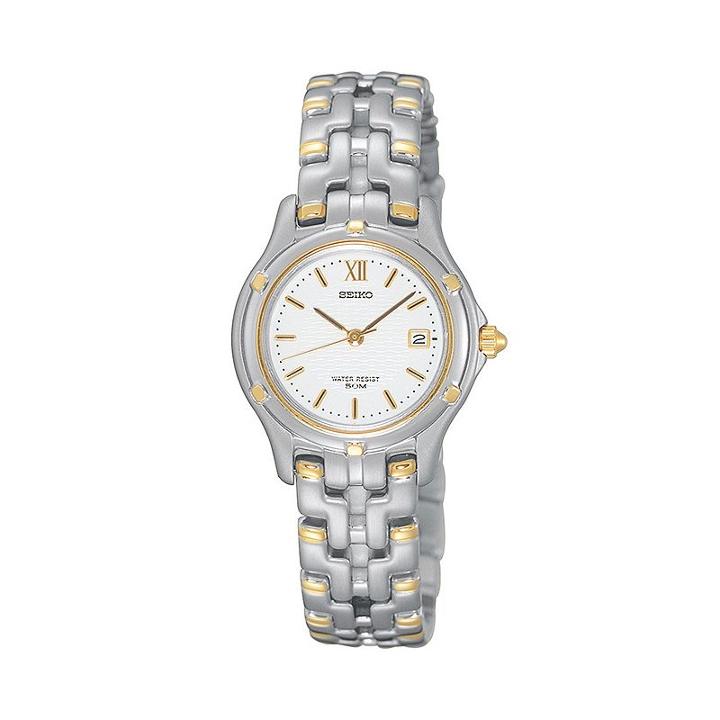Seiko Women's Le Grand Sport Two Tone Stainless Steel Watch, Multicolor