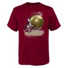 Boys 8-20 Boston College Eagles Helmet Tee, Boy's, Size: M(10-12), Red