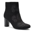 Andrew Geller Jural Women's High Heel Ankle Boots, Size: Medium (8.5), Black