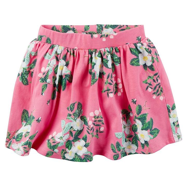 Baby Girl Carter's Print Skort, Size: 3 Months, Ovrfl Oth