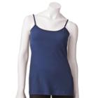Sonoma Goods For Life&trade; Everyday Camisole - Women's, Size: Xs, Dark Blue