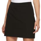 Women's Apt. 9&reg; Exposed Zipper Skirt, Size: Large, Black