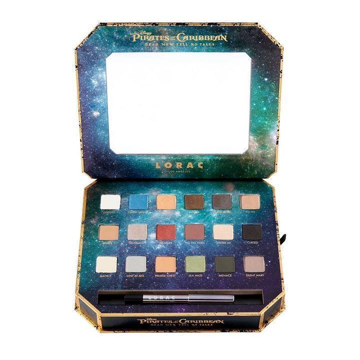 Disney's Pirates Of The Caribbean Eyeshadow Palette & Eyeliner By Lorac, Multicolor