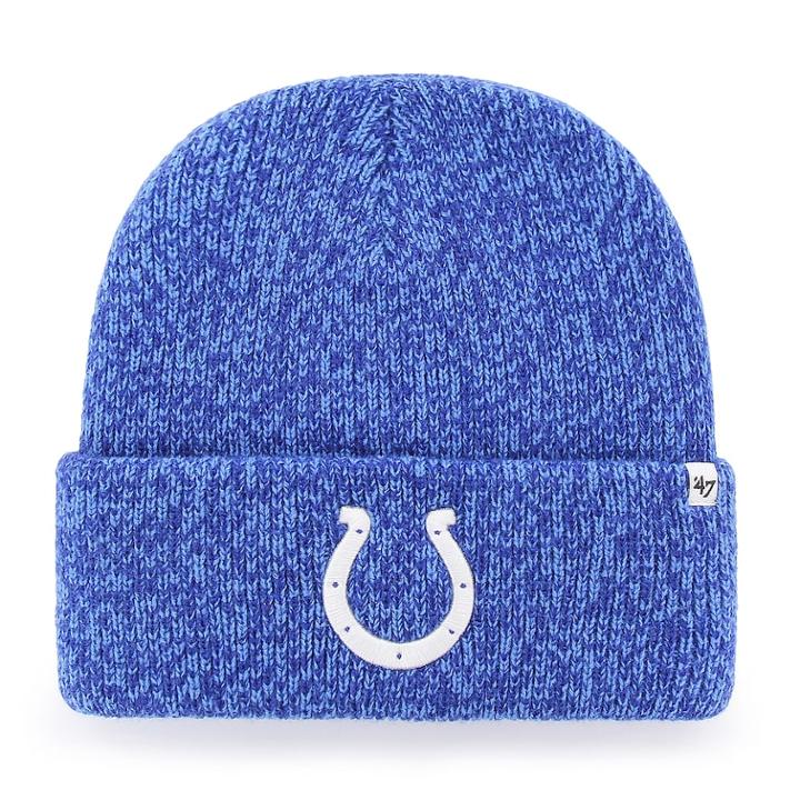 Adult '47 Brand Indianapolis Colts Brain Freeze Knit Hat, Men's, Blue