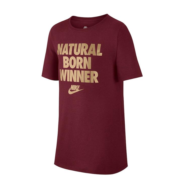 Boys 8-20 Nike Dri-fit Natural Born Winner Tee, Size: Medium, Brt Pink