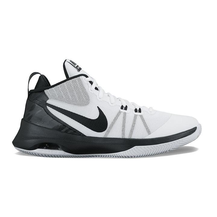 Nike Air Versitile Men's Basketball Shoes, Size: 8, White