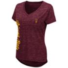 Women's Arizona State Sun Devils Wordmark Tee, Size: Small, Dark Red