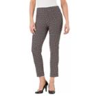 Women's Haggar Flat Front Ankle Pant, Size: 12, Light Pink
