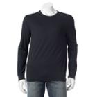 Men's Sonoma Goods For Life&trade; Heathered Everyday Tee, Size: Xl, Black