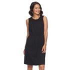 Women's Croft & Barrow&reg; Lace Yoke Dress, Size: Xl, Black