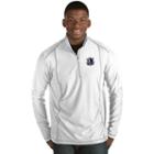 Men's Antigua Dallas Mavericks Tempo Quarter-zip Pullover, Size: Medium, White