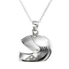Insignia Collection Nascar Dale Earnhardt Jr. 88 Stainless Steel Helmet Pendant Necklace, Women's, Size: 18, Grey