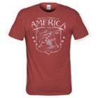 Men's Liberty Bell Tee, Size: Small, Med Red