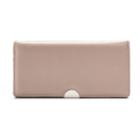 Apt. 9&reg; Lambskin Leather Rfid-blocking Slim Clutch, Women's, Natural