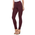 Women's Jennifer Lopez High Waist Leggings, Size: Medium, Purple