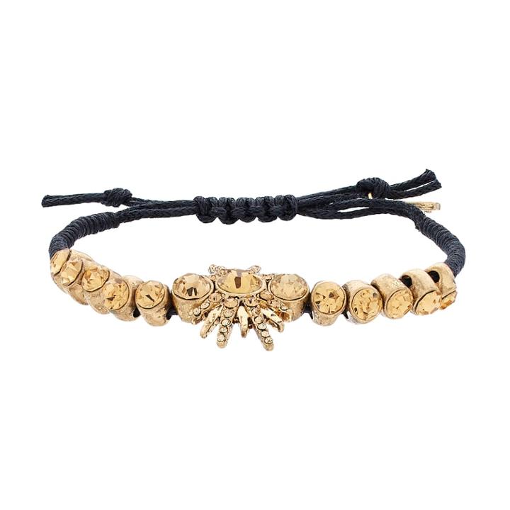 Simply Vera Vera Wang Starburst Slipknot Bracelet, Women's, Gold